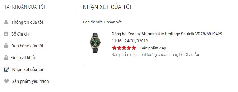 Nhận xét của tôi